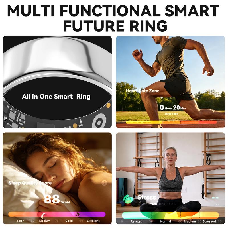 Smart Health Tracker Ring