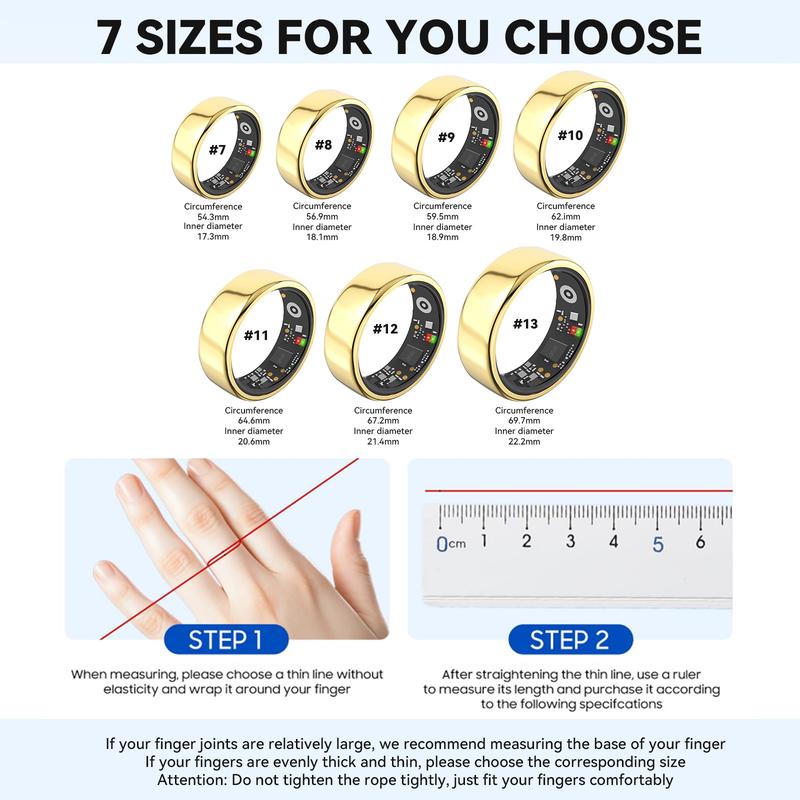 Smart Health Tracker Ring - Image 2